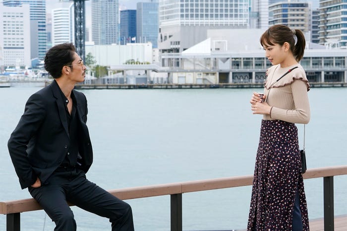 玉木宏、川口春奈「極主夫道」第5話より(C)日本テレビ・読売テレビ