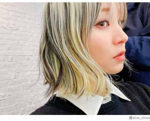 LiSA、ピンク髪からイメチェンで雰囲気がらり「インナーカラー可愛すぎる」「ボブも最高」の声