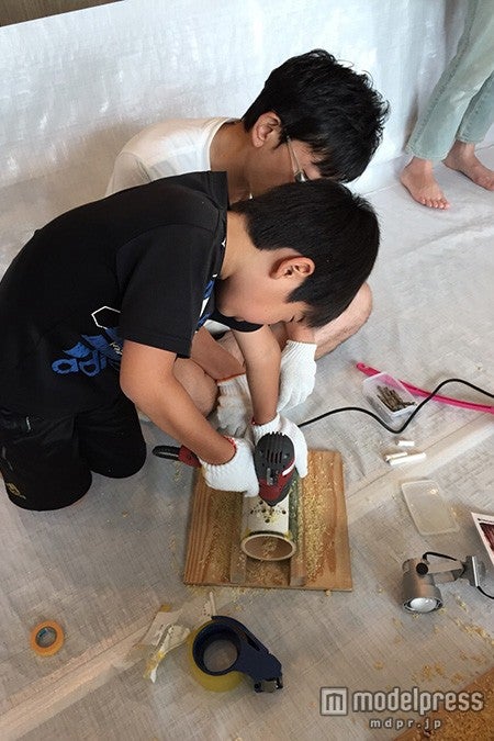 「竹あかり」ワークショップ／画像提供：アークヒルズ