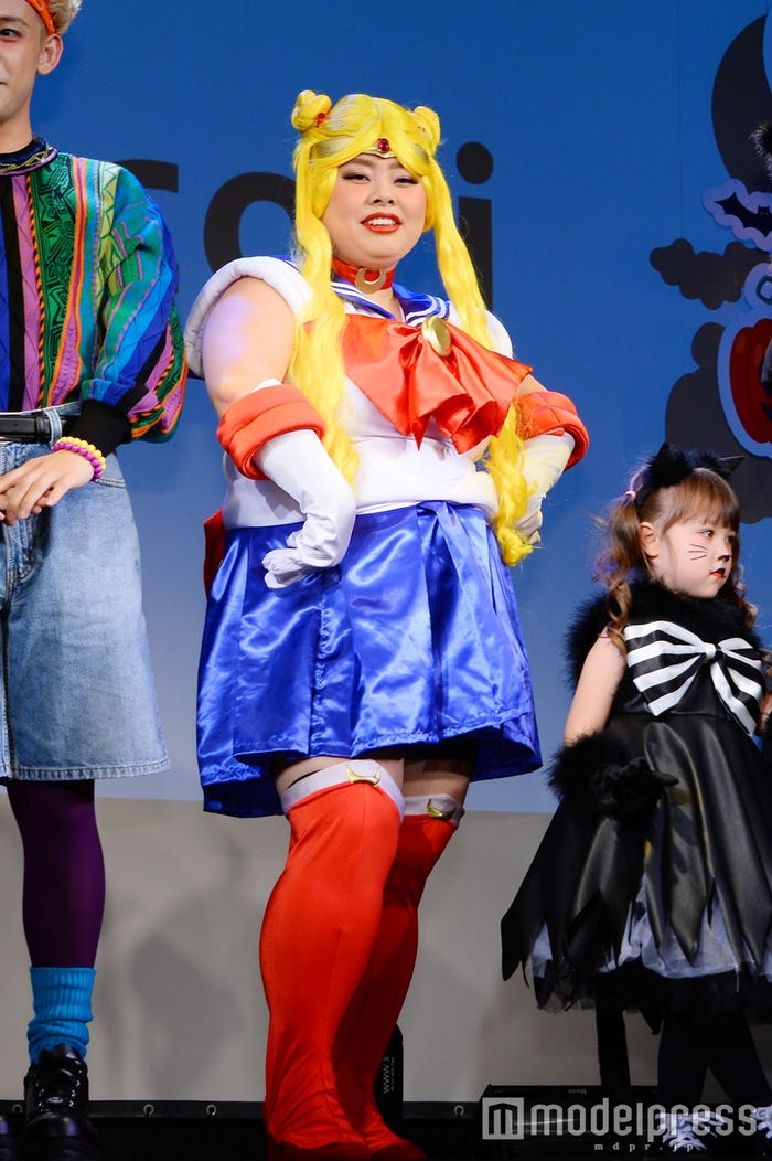 セーラームーンコスで登場した渡辺直美 (C)モデルプレス