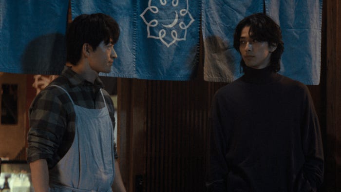 佐野玲於、横浜流星「わかっていても the shapes of love」(C)AbemaTV,Inc.