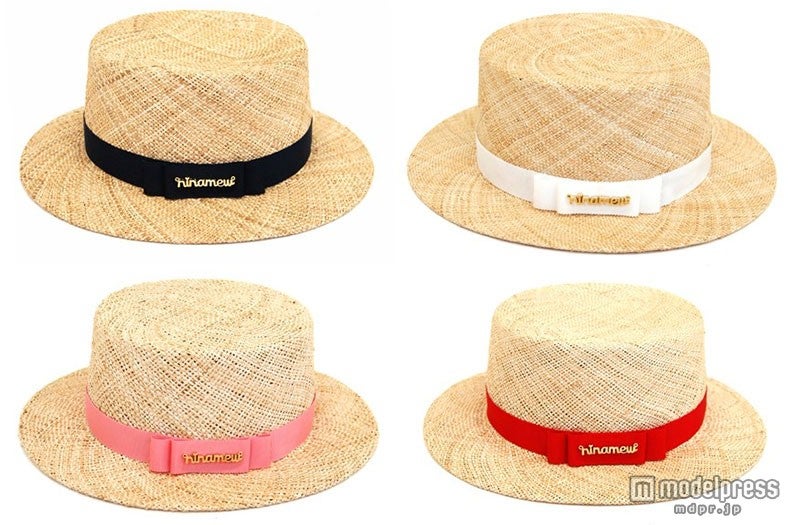 ロゴプレート　カンカン帽「Nina mew」8,640円（税込）