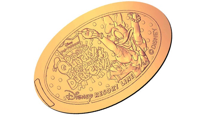 スーベニアメダル(C)Disney