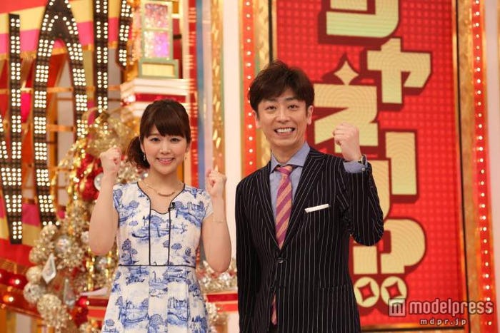 後藤輝基(右)、竹内友佳アナウンサー(左)/(C)フジテレビ