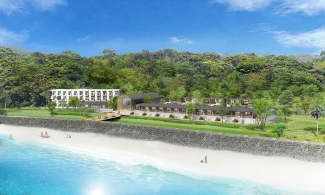 長崎・福江島にオーシャンフロントホテル等の滞在施設、2022年オープン