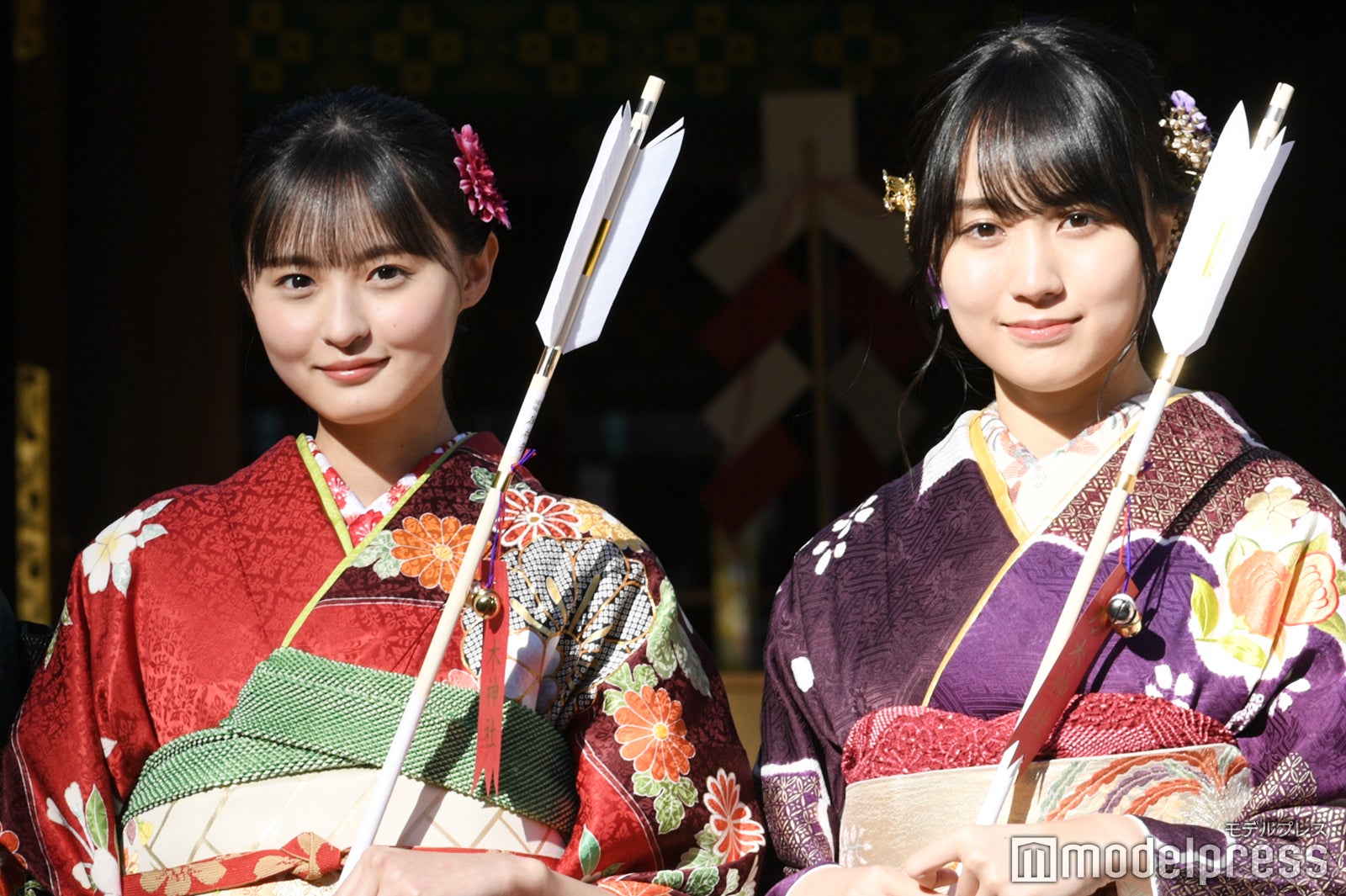 遠藤さくら、賀喜遥香 （C）モデルプレス