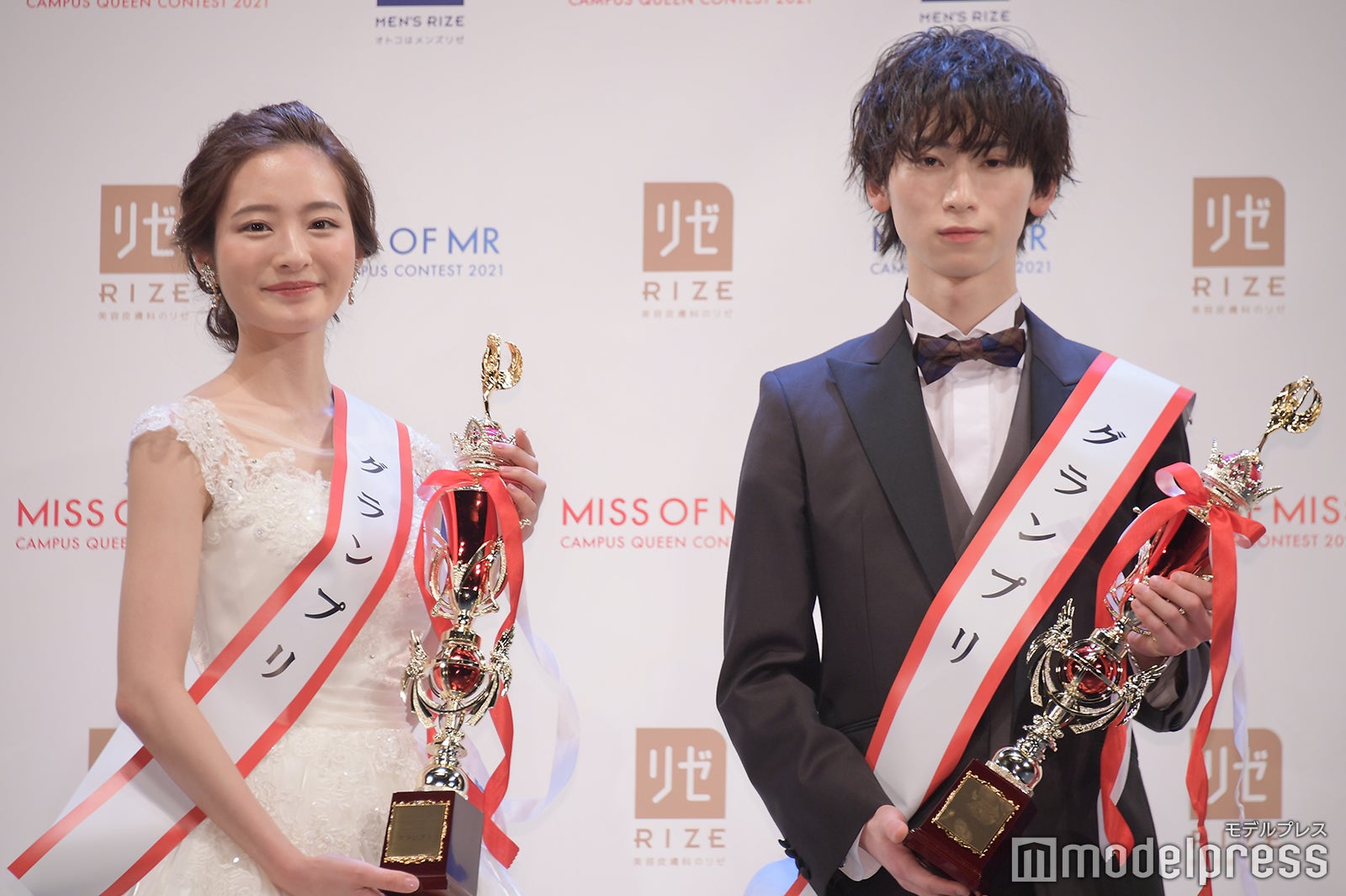 神谷明采さん、鈴木廉さん（C）モデルプレス