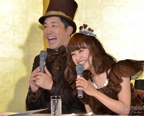 高橋愛が「猛アピール」 夫・あべとの馴れ初め 結婚会見一問一答【1】
