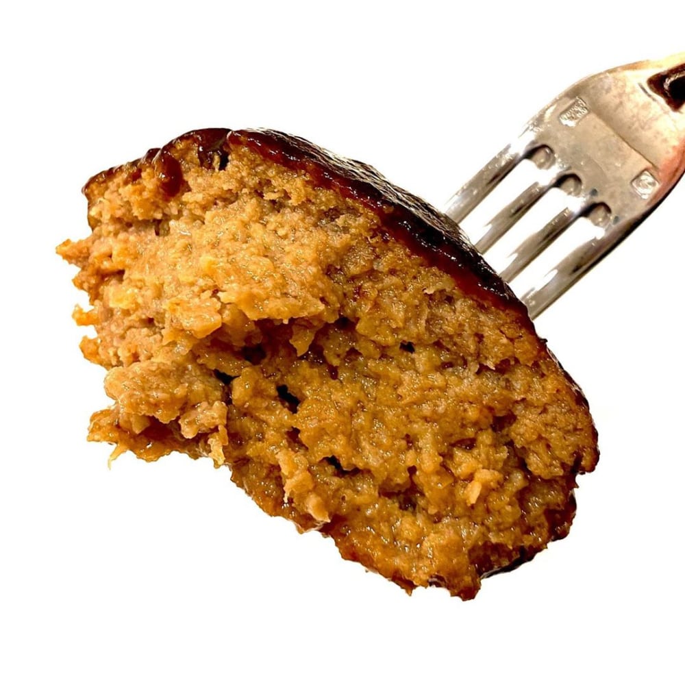 じゅわっと肉汁!!!板焼ハンバーグ