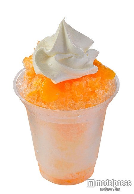 クリーム・シェイブアイス（みかん）￥460（C）Disney