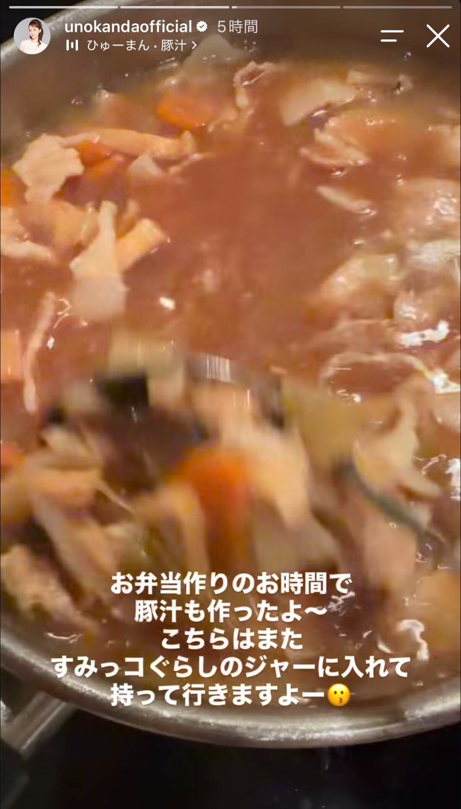 神田うのInstagramストーリーズより