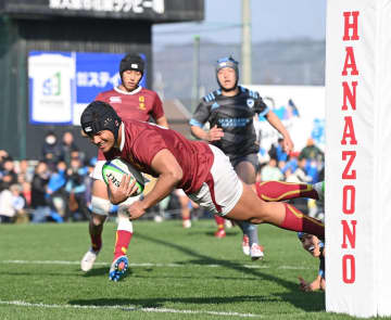 目黒学院のフィジカルモンスター・ロケティが2トライと躍動 好きな食べ物は「しょうゆラーメン」
