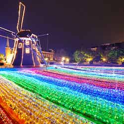 レインボーフラワーガーデン(C)ハウステンボス/J-19238