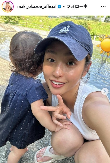 岡副麻希Instagramより