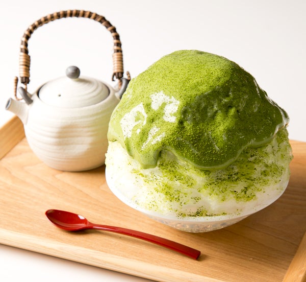 抹茶のかき氷（夏季限定）￥950／画像提供：クリエイト・レストランツ