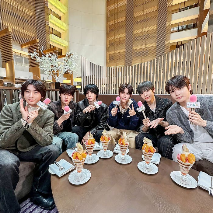 RIIZE(ショウタロウ、ウンソク、ソンチャン、ウォンビン、ソヒ、アントン)(C)日本テレビ