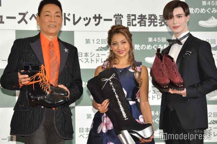 (左から)錦野旦、ゆきぽよ、Matt(C)モデルプレス