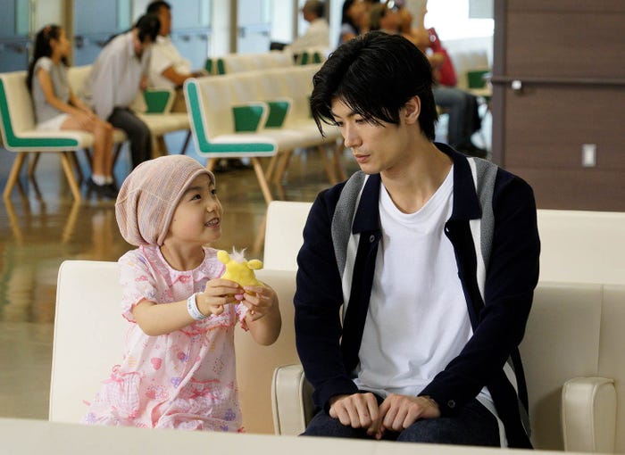 (左から)稲垣来泉、三浦春馬(C)カンテレ