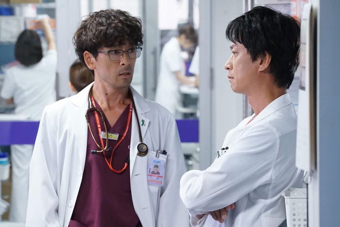 滝藤賢一、椎名桔平/「コード・ブルー」第6話より(画像提供:フジテレビ)