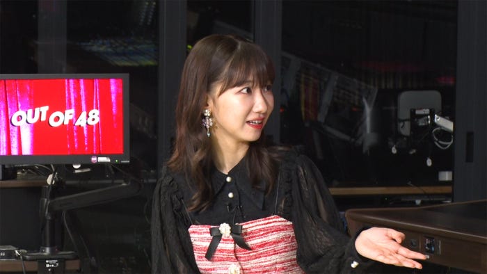 柏木由紀「OUT OF 48」第20話より(C)NTV