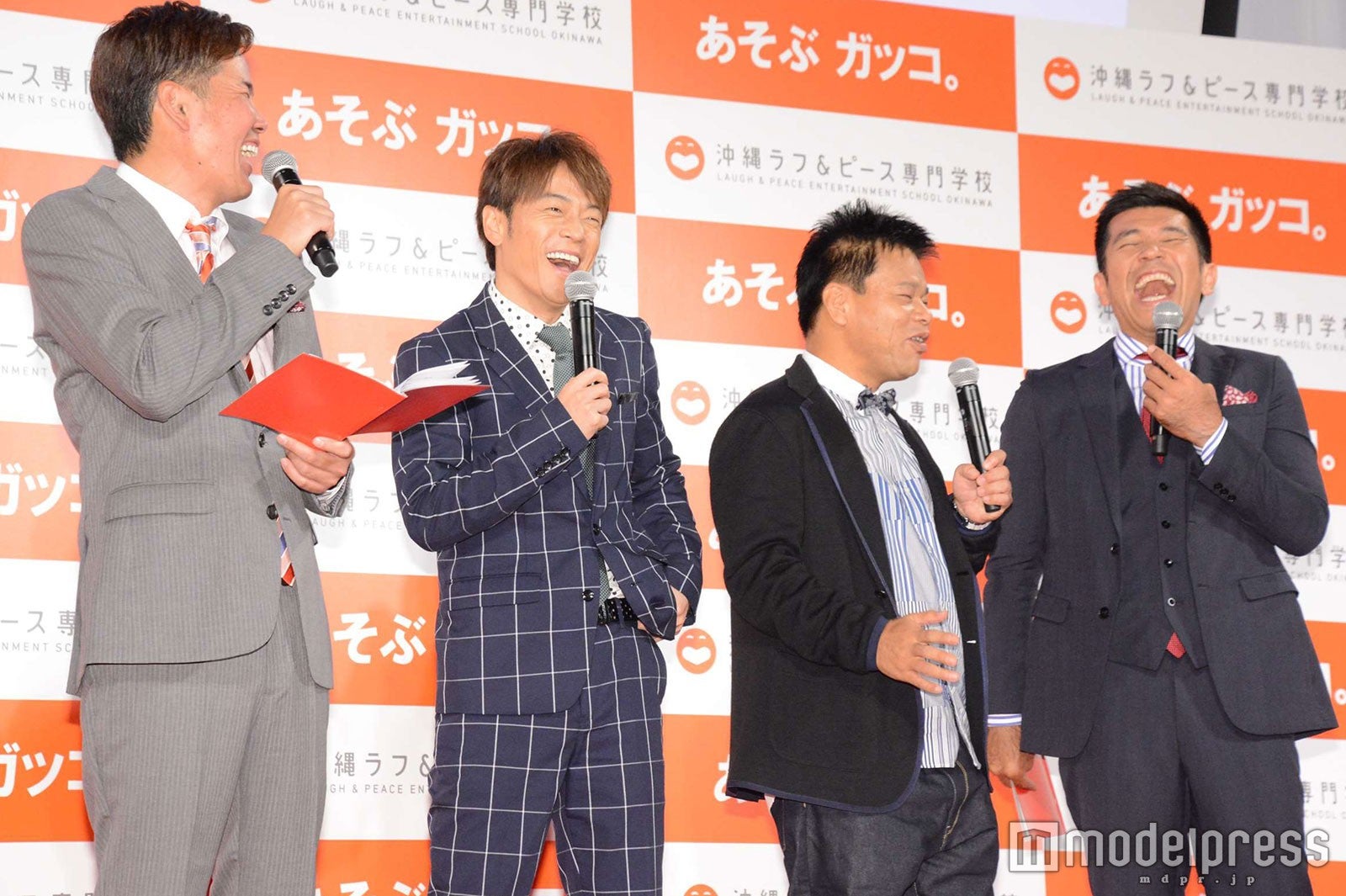 川田、陣内智則、ジミー大西、ゴリ （C）モデルプレス