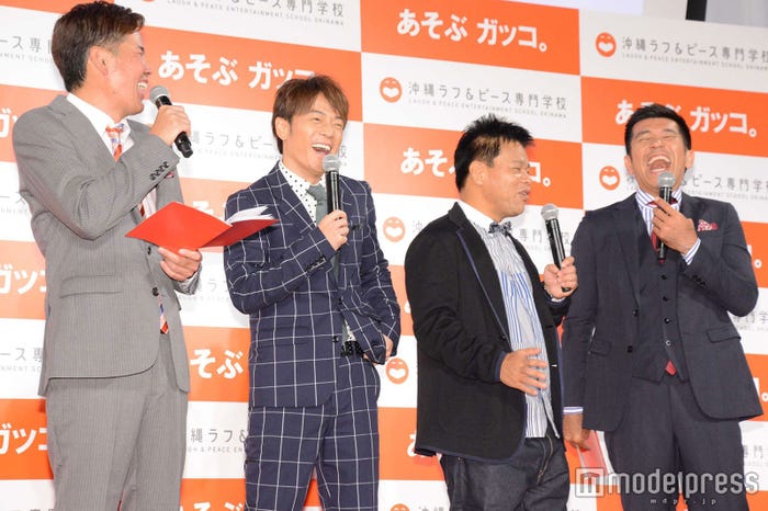 川田、陣内智則、ジミー大西、ゴリ (C)モデルプレス