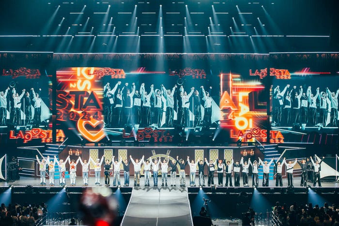 INI、JO1、DXTEEN「LAPOSTA 2024」より(C)LAPONE Entertainment