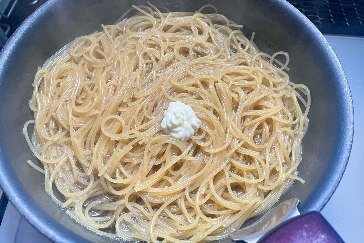 ワンパン和風パスタ