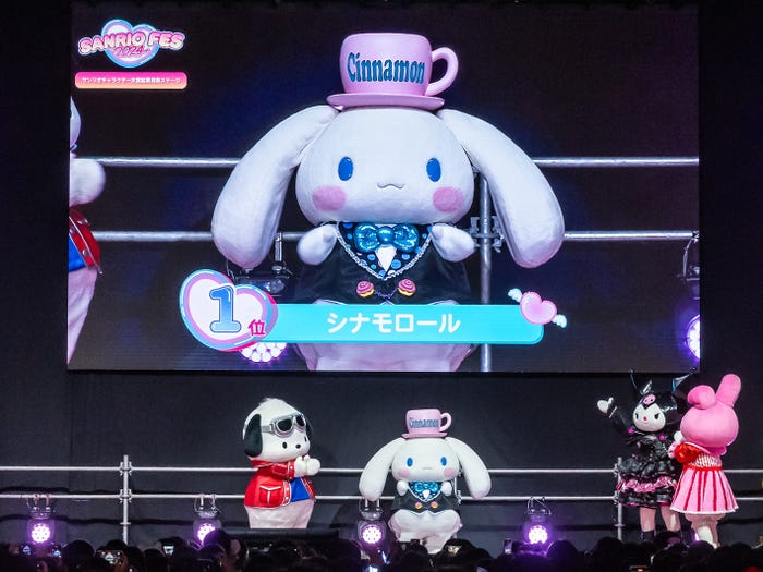 「SANRIO FES 2024」(C)’24 SANRIO(C)’24 SANRIO/SEGATOYS(C)’24 SANRIO/SHOCHIKU(C)’24 JMA Co., Ltd BP CHOCOLATE JAPANCD PC MMP,TX S/D·G SP-M S/T·F 著作(株)サンリオ