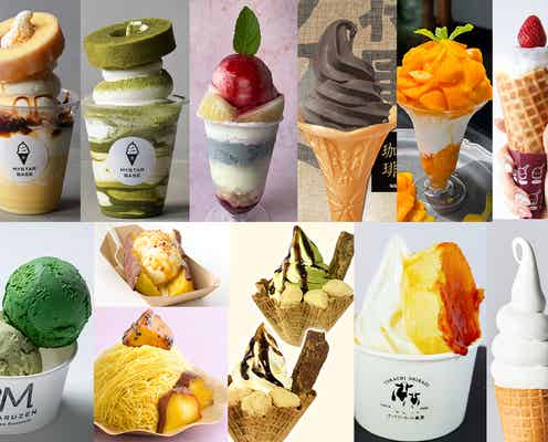 全国のアイス180種が集結「あいぱく」新宿で開催 生ブリュレソフトや信玄餅ソフト、ジェラートなど