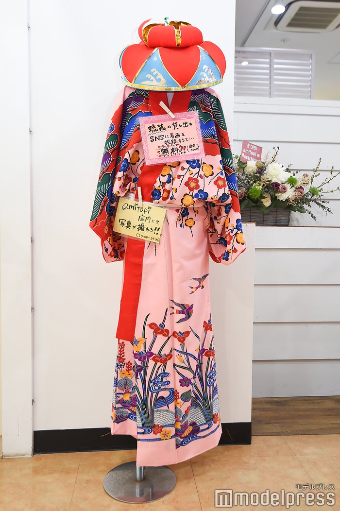 琉装も貸出／SNSに着画を投稿すると商品が500円のドリンクが無料に（C）ビューティーガール