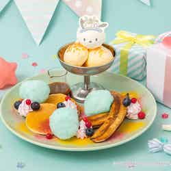 ポチャッコの夢をかなえるサンデー 〜ぱんけーき〜 税込1,690円/提供画像