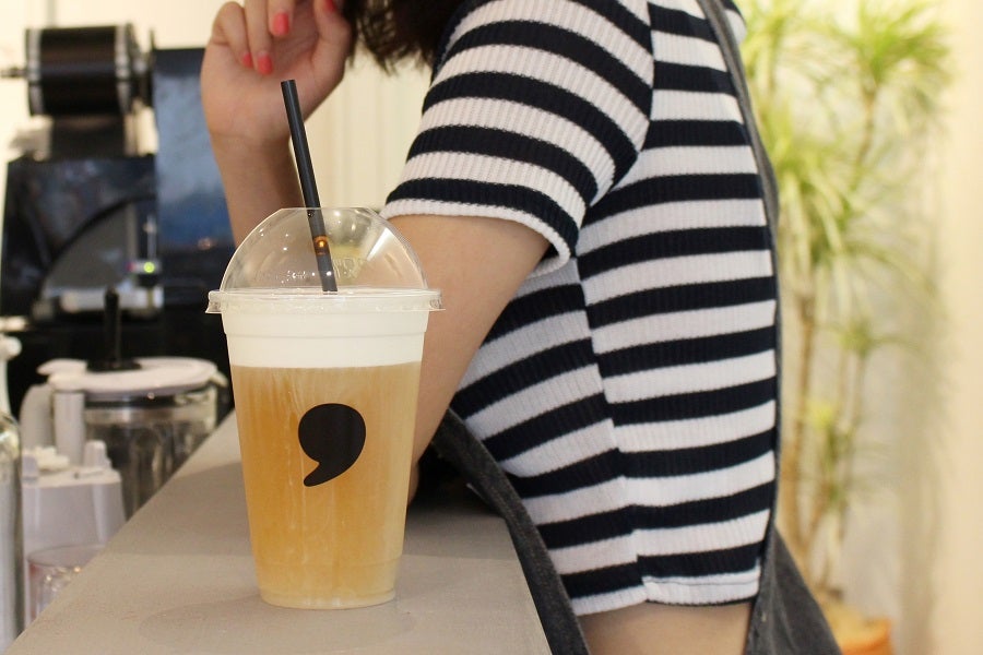 comma tea自家製チーズティー