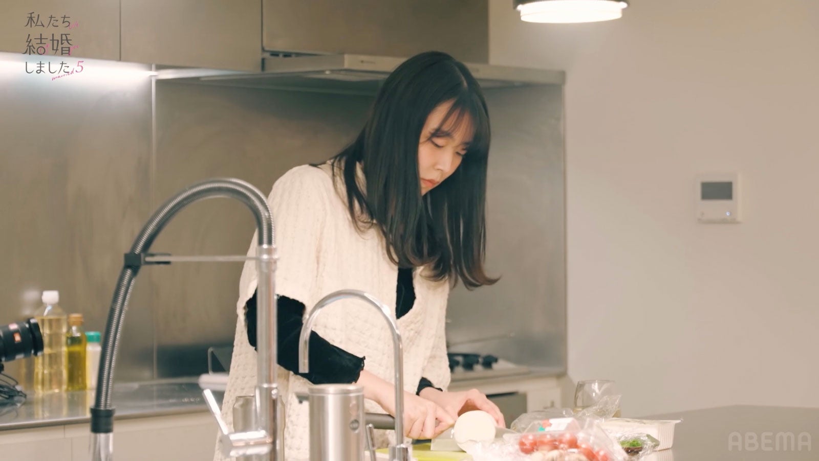 白間美瑠「私たち結婚しました 5」（C）AbemaTV, Inc.