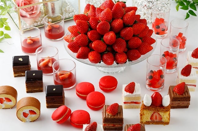 スイーツ＆サンドウィッチビュッフェ～ホテルでいちご狩り～／画像提供：ニュー・オータニ