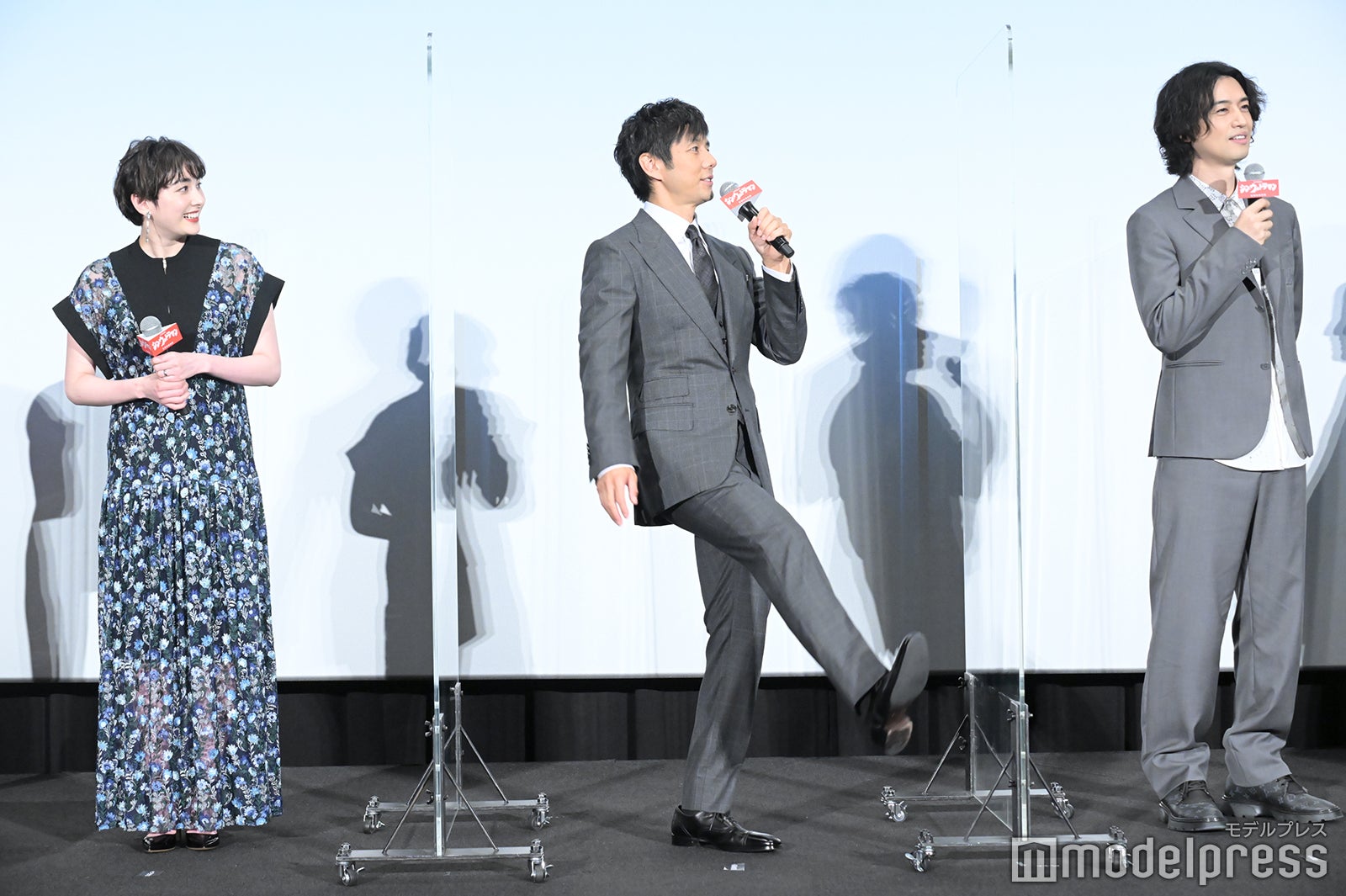 早見あかり、西島秀俊、斎藤工 （C）モデルプレス