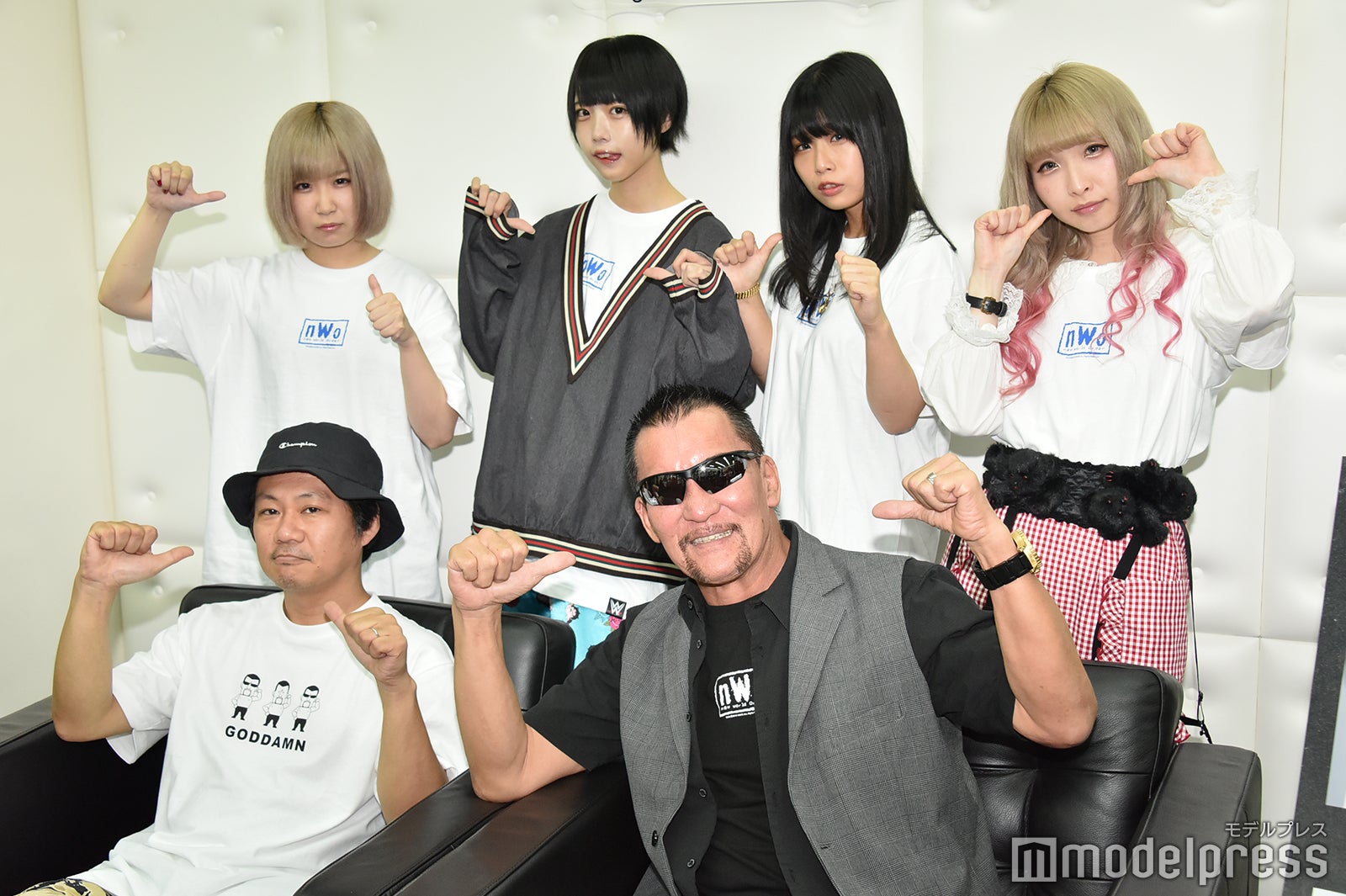 蝶野正洋、ゆるめるモ！ （C）モデルプレス