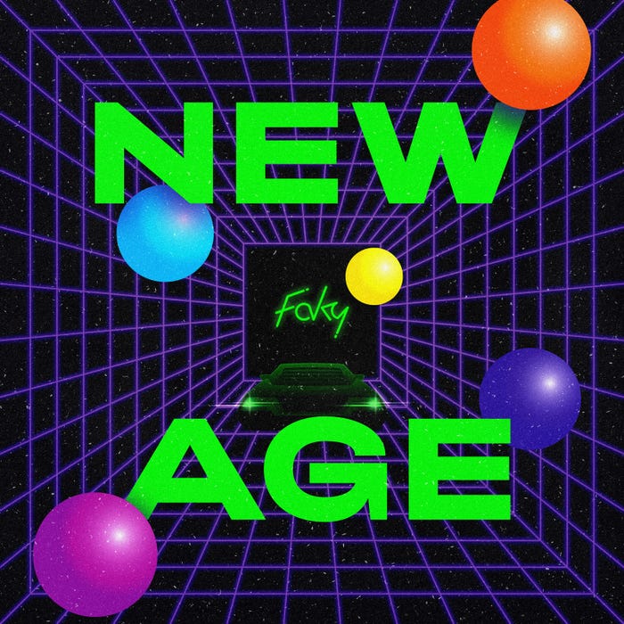 FAKY「NEW AGE」ジャケット写真(提供写真)