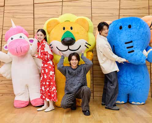 トラジャ松田元太・水上恒司・高石あかり、互いの声の印象とは? 映画「たべっ子どうぶつ」3ショットインタビュー