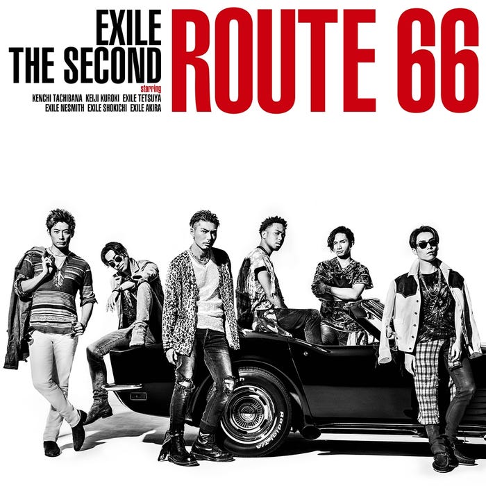 EXILE THE SECOND「Route 66」【CD+DVD】(9月27日発売)