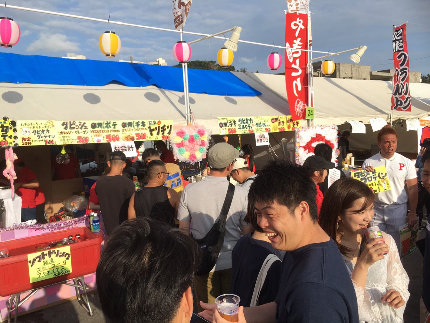 「amitapi」出店の様子（提供写真）