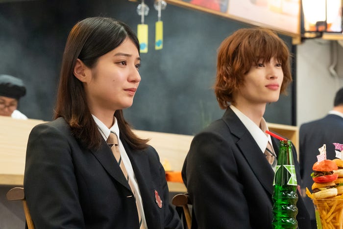 蒔田彩珠、窪塚愛流「御上先生」第9話(C)TBS