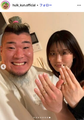 ハルク君Instagramより