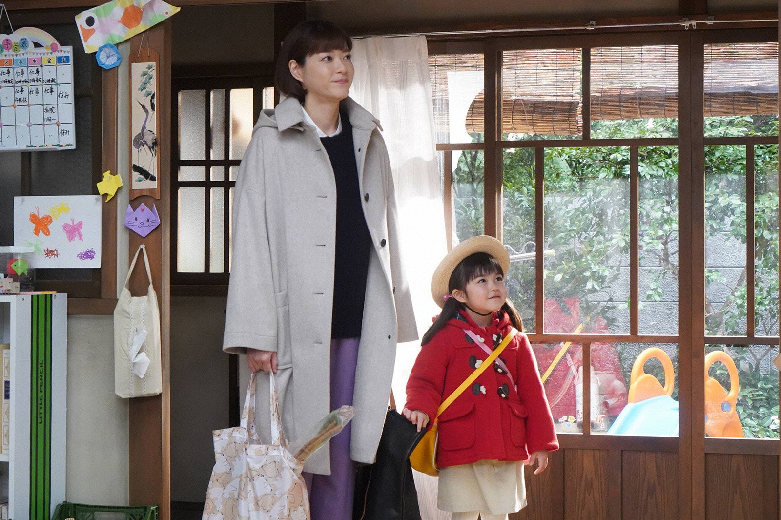 上野樹里、加藤柚凪「監察医 朝顔」第17話より（C）フジテレビ