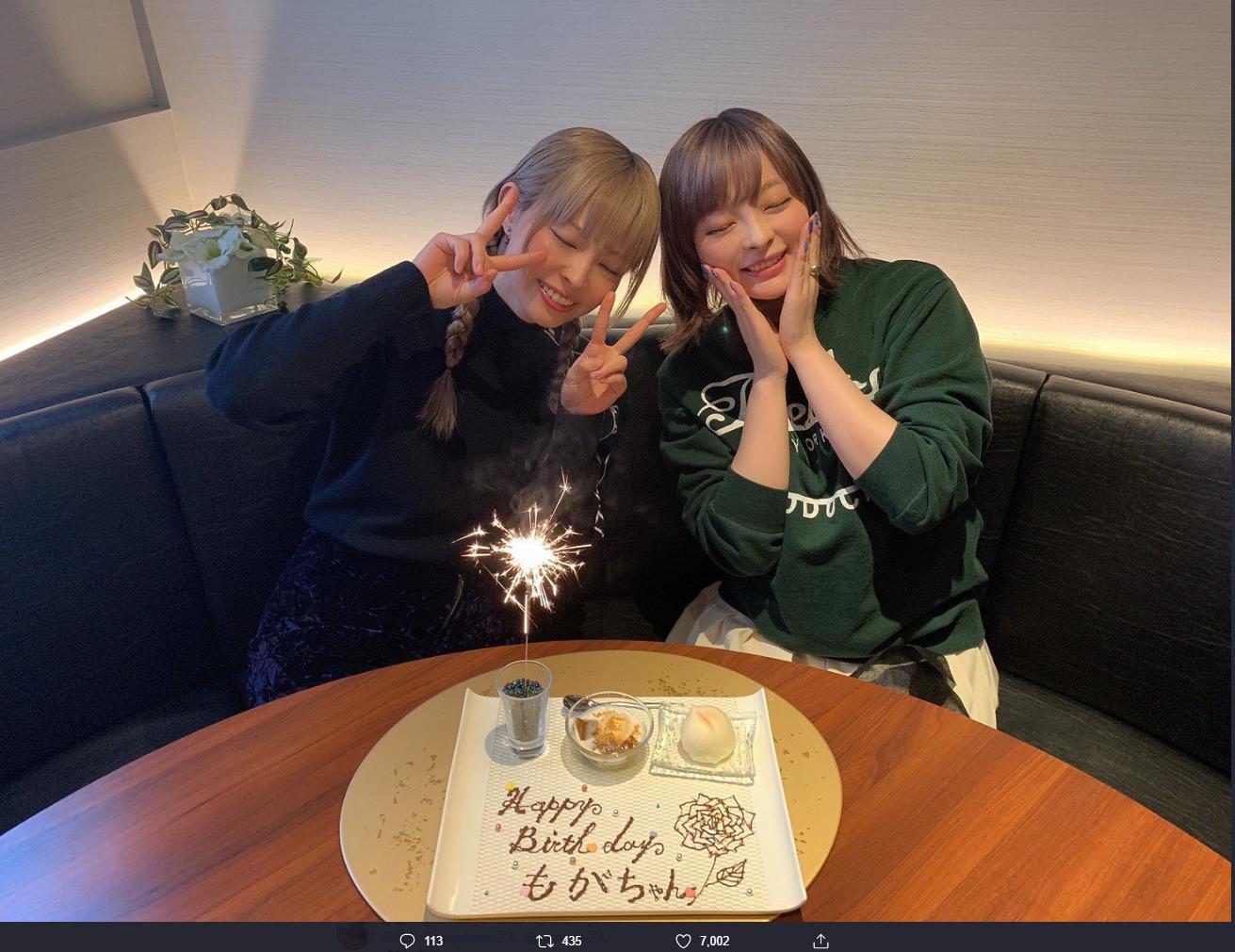 最上もが、きゃりーと「姉妹みたい」な2ショット披露　三編みにも注目集まる「超レア」