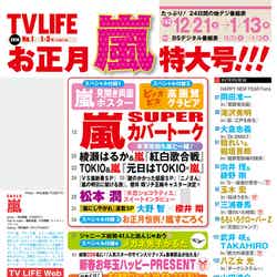 「TV LIFE お正月特大号」見どころ特集（学研パブリッシング、2013年12月16日発売）