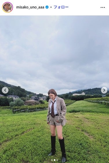 宇野実彩子Instagramより