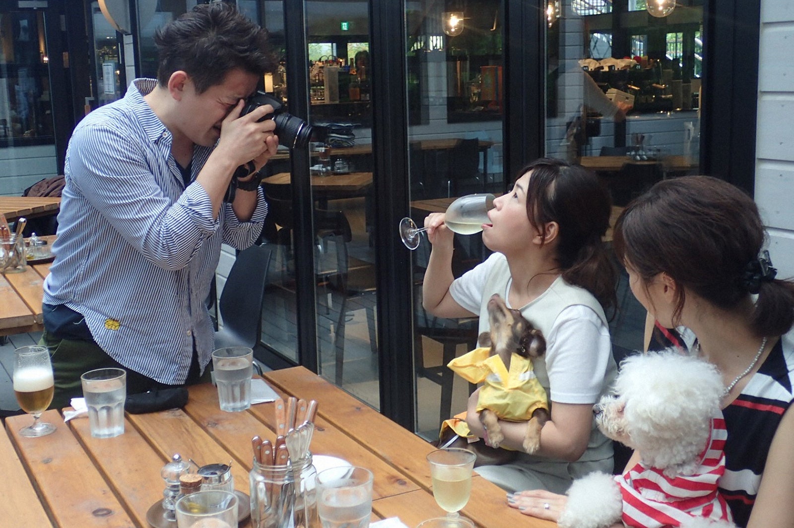 （写真左から）井戸田潤、大久保佳代子、安田美沙子／画像提供：TBS