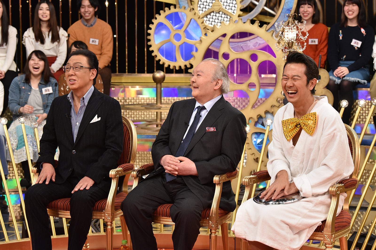 梅沢富美男、加藤一二三、アキラ100％（C）日本テレビ