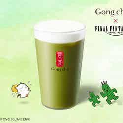 サボテンダー 抹茶ミルクティー<FF14コラボ>670円/提供画像
